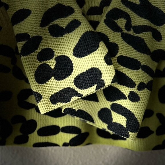 Hannah Rose leopard print cashmere sweater - Picture 5 of 5